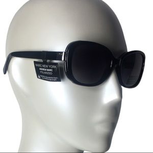 Marc New York Andrew Marc Black Polarized Woman Sunglasses MNP88537